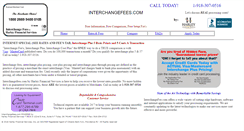 Desktop Screenshot of interchangefees.com